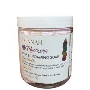Aminnah Macaron Whipped Foaming Soap -
